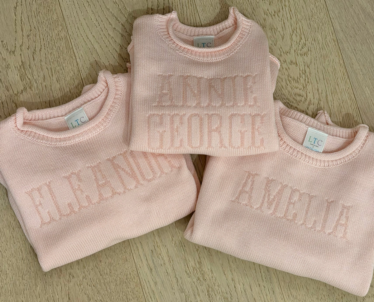 Personalized Rolled neck sweater