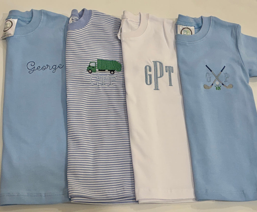 Boys Personalized Solid Everyday t-shirt!