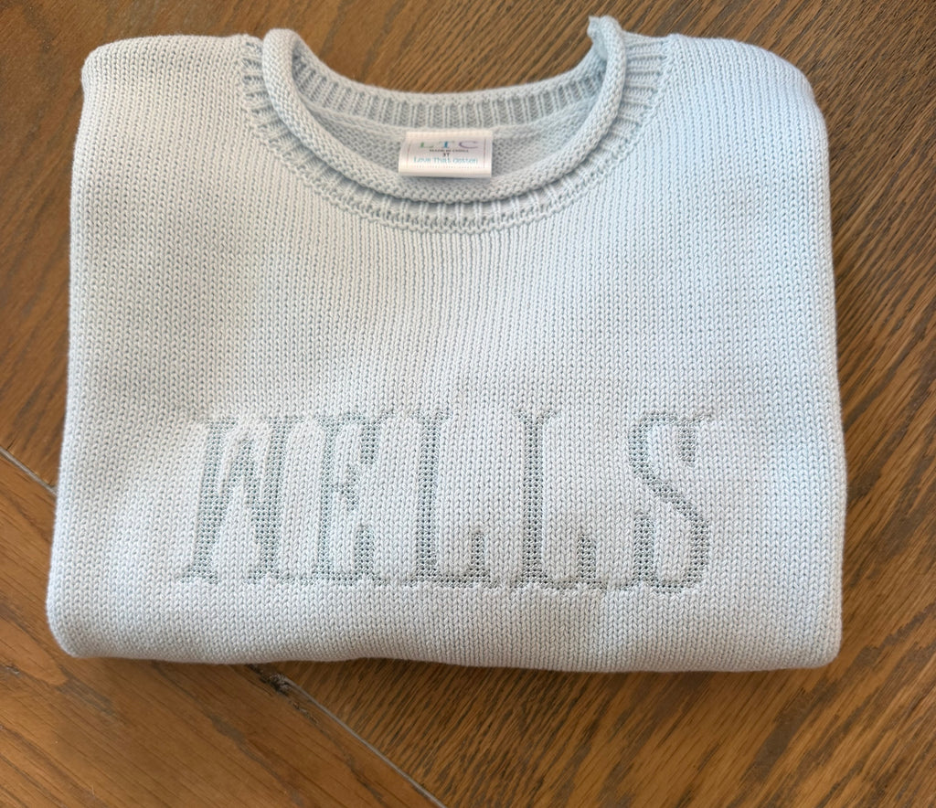 Personalized Rolled neck sweater