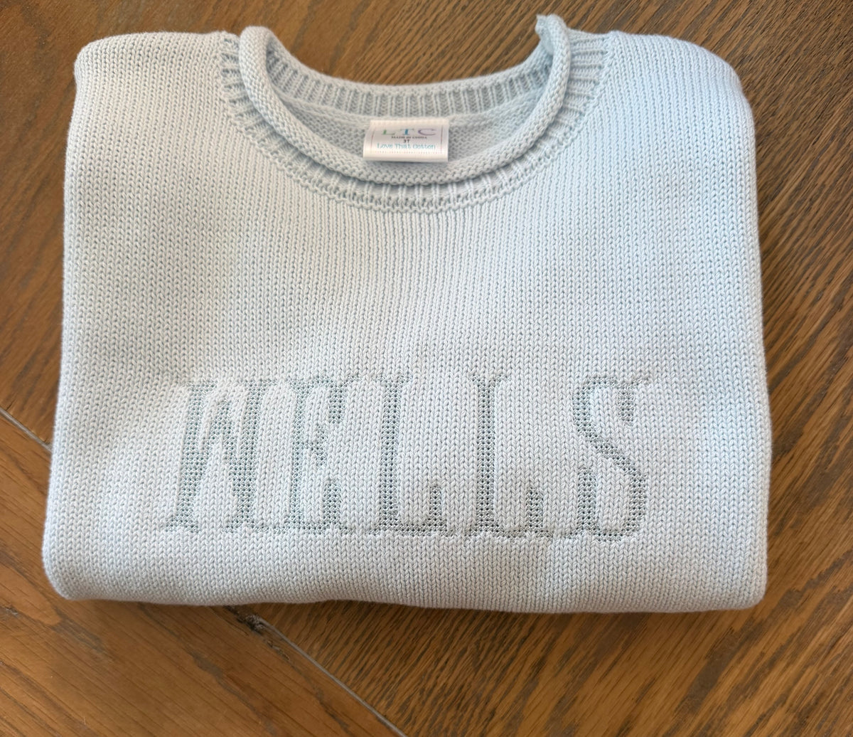 Personalized Rolled neck sweater