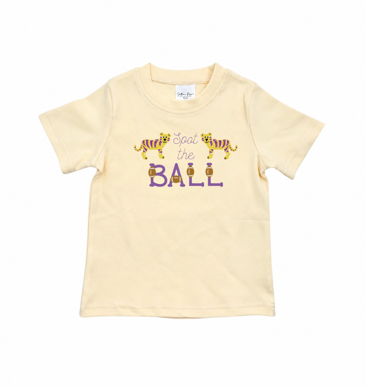 Spot the Ball embroidered T-shirt
